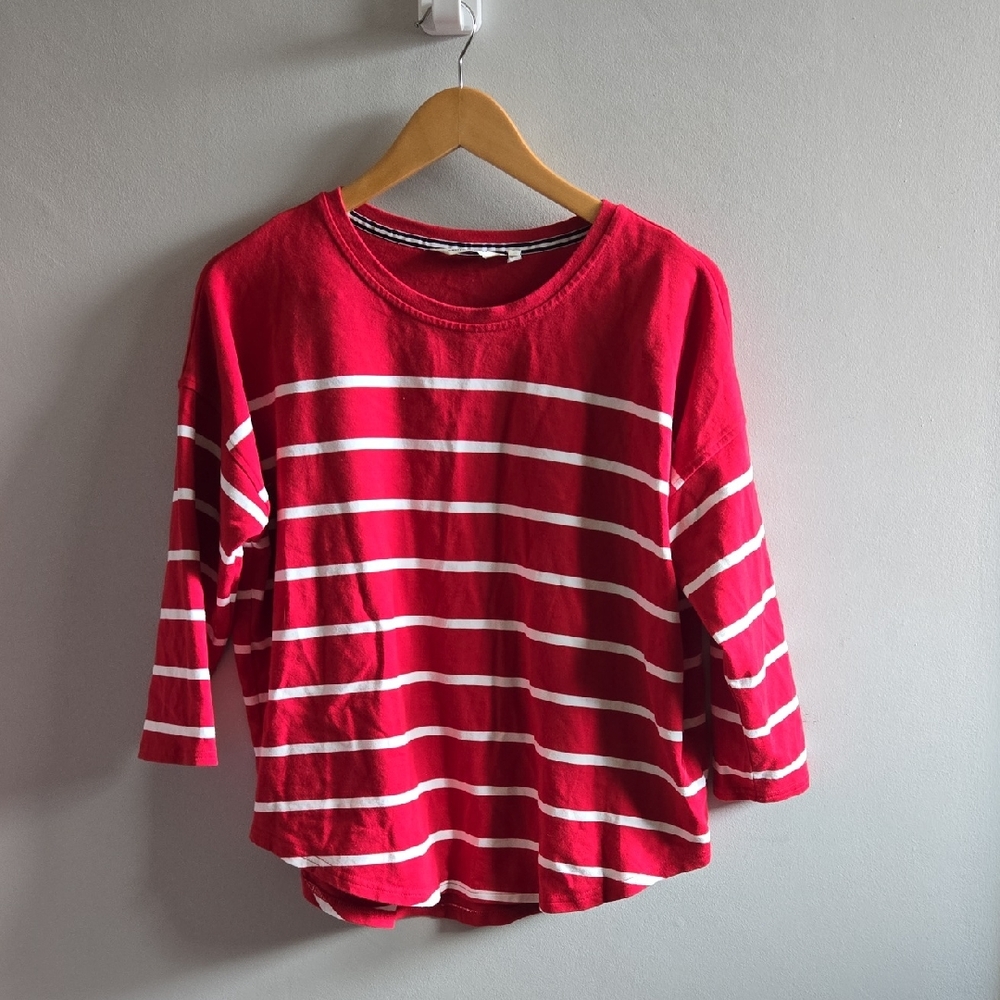 Vineyard Vines Red & White Striped Women’s Top